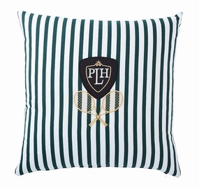 Paloma Tennis Stripes 55x55cm Filled Cushion