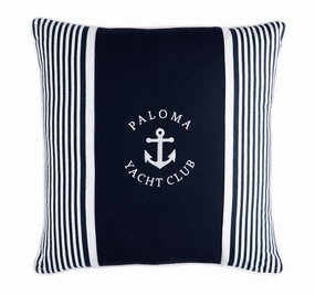 Paloma Yacht Club 55x55cm Filled Cushion Navy