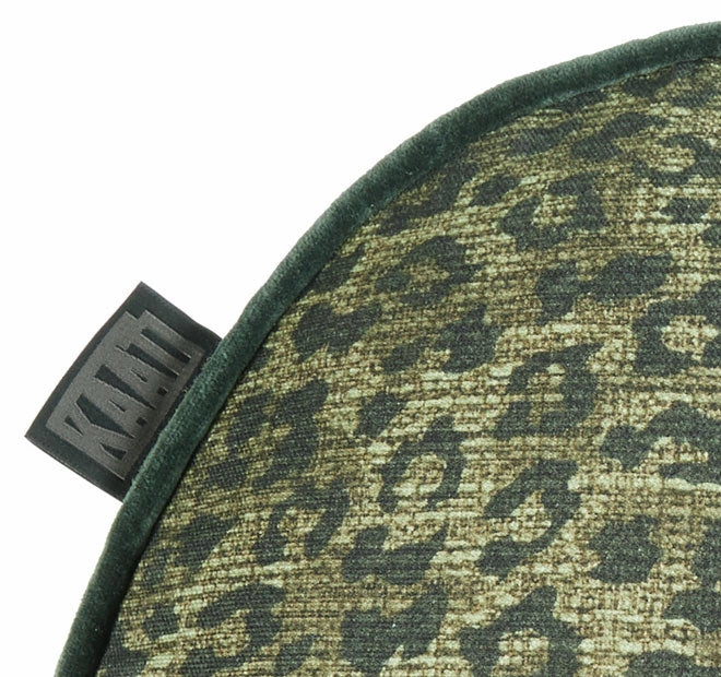 Pardus 40cm Round Cushion Green