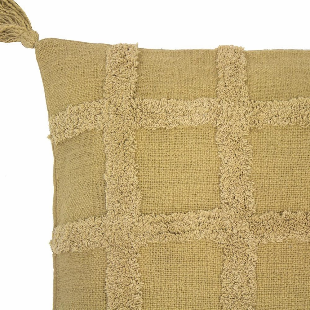 Percy Cushion 45 x 45 cm by Bambury FLAX