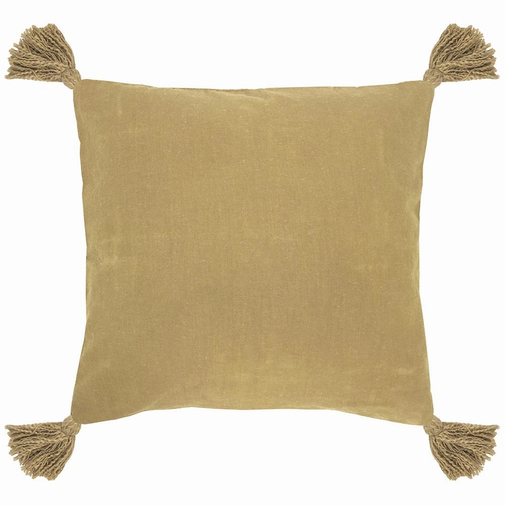 Percy Cushion 45 x 45 cm by Bambury FLAX