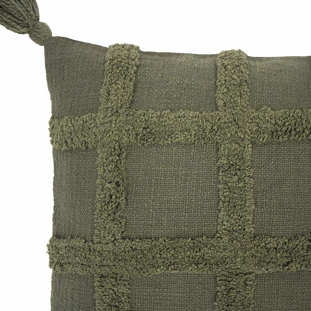 Percy Cushion 45 x 45 cm by Bambury MOSS
