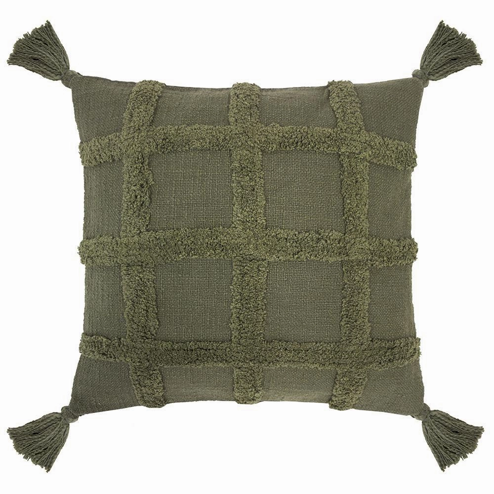 Percy Cushion 45 x 45 cm by Bambury MOSS