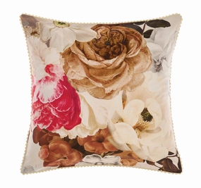Primavera European Pillowcase Caramel