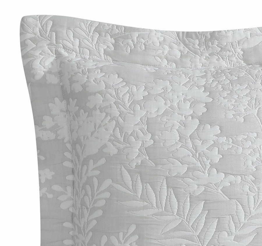 Quinn 45x45cm Filled Cushion Silver