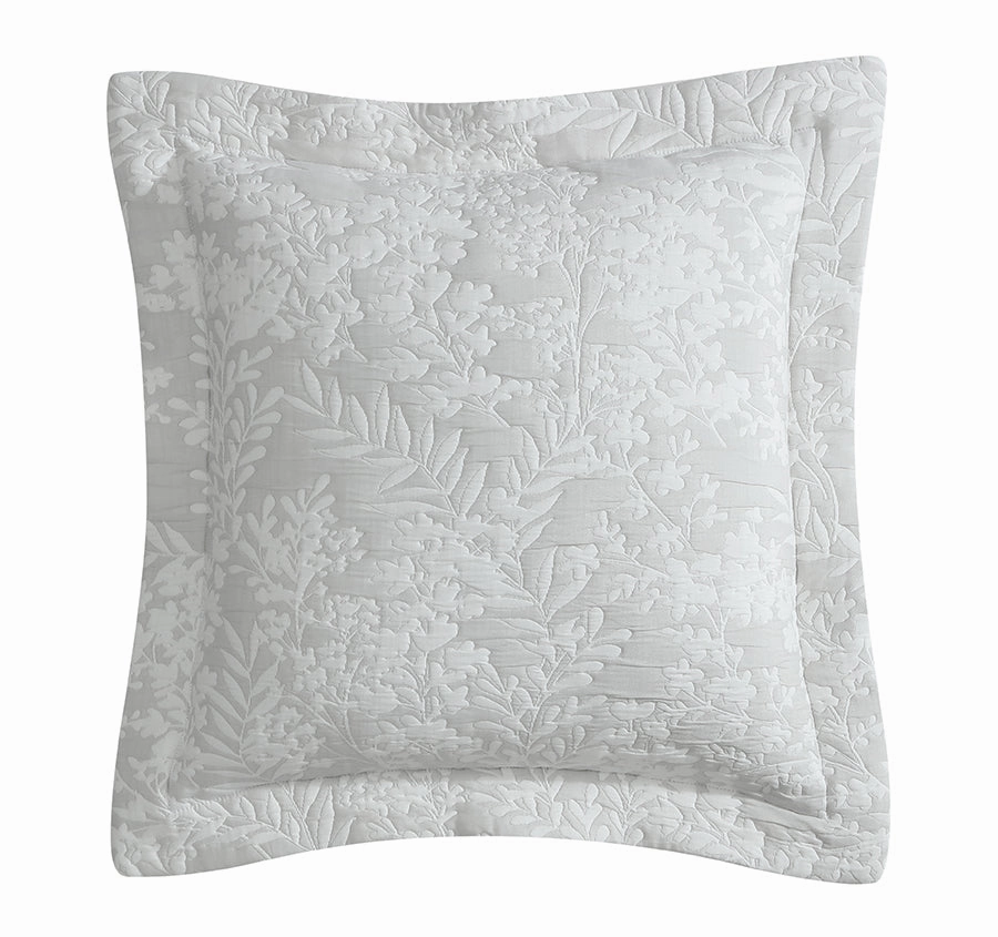 Quinn 45x45cm Filled Cushion Silver