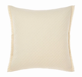 Raquelle European Pillowcase Vanilla