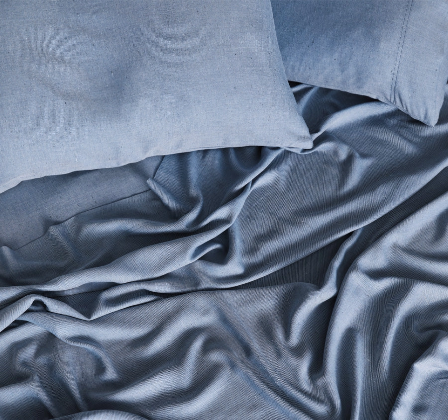 ReJeaneration Rialta Sheet Set Range Denim