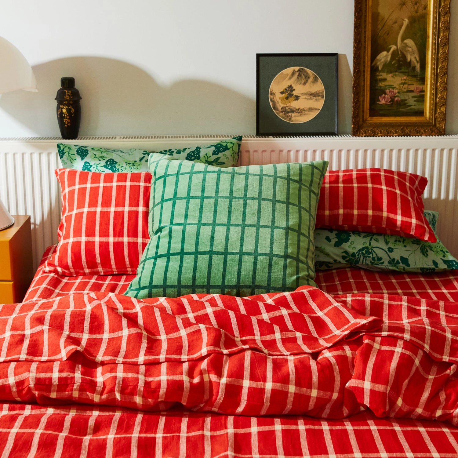 Remi Velvet Cushion - Emerald