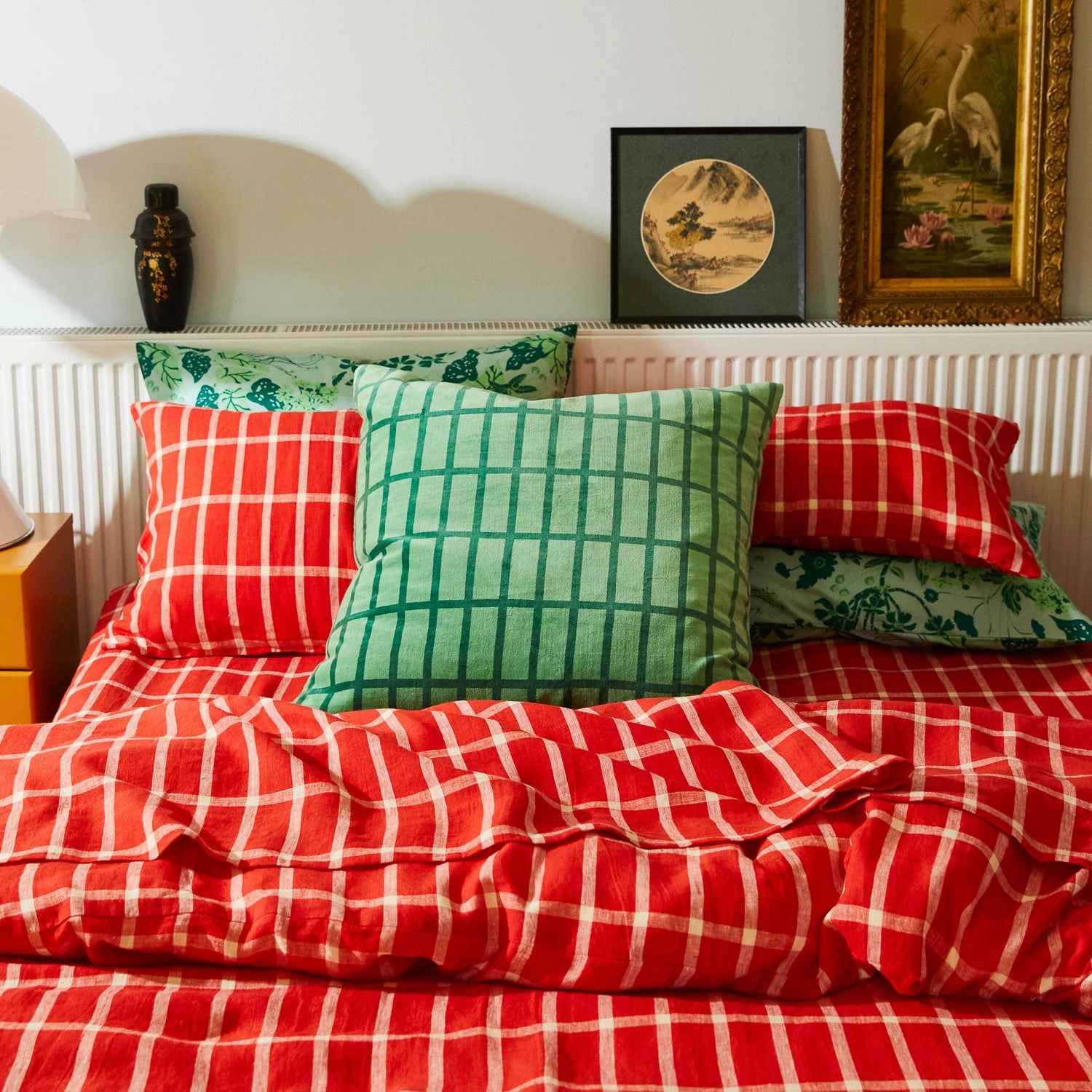 Remi Velvet Cushion - Emerald