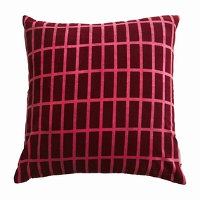 Remi Velvet Cushion - Mahogany