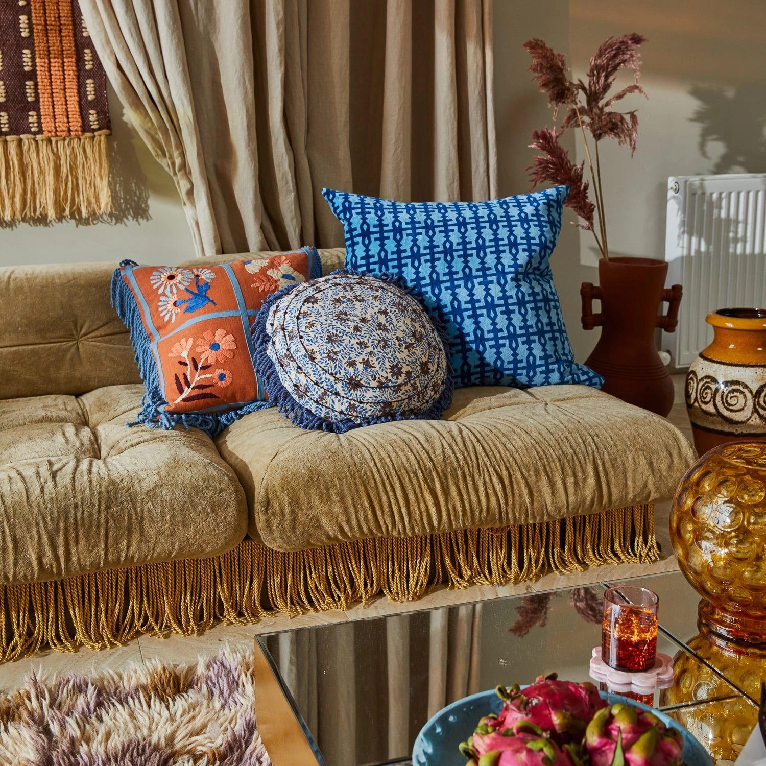 Reva Round Cushion