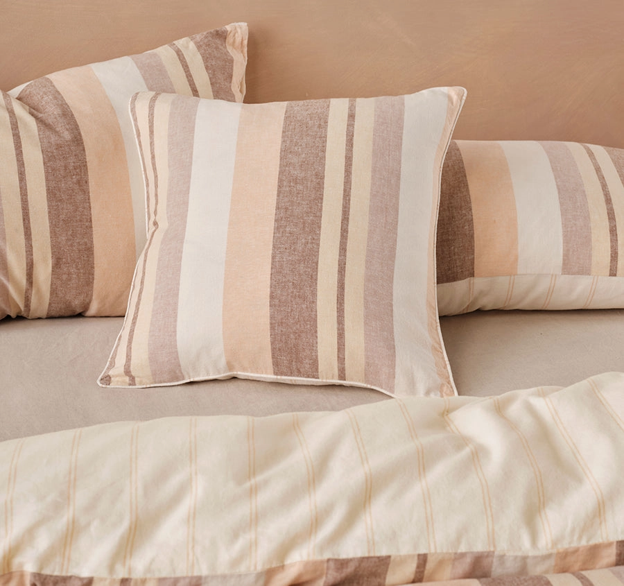 Reverie 48x48cm Filled Cushion Peach