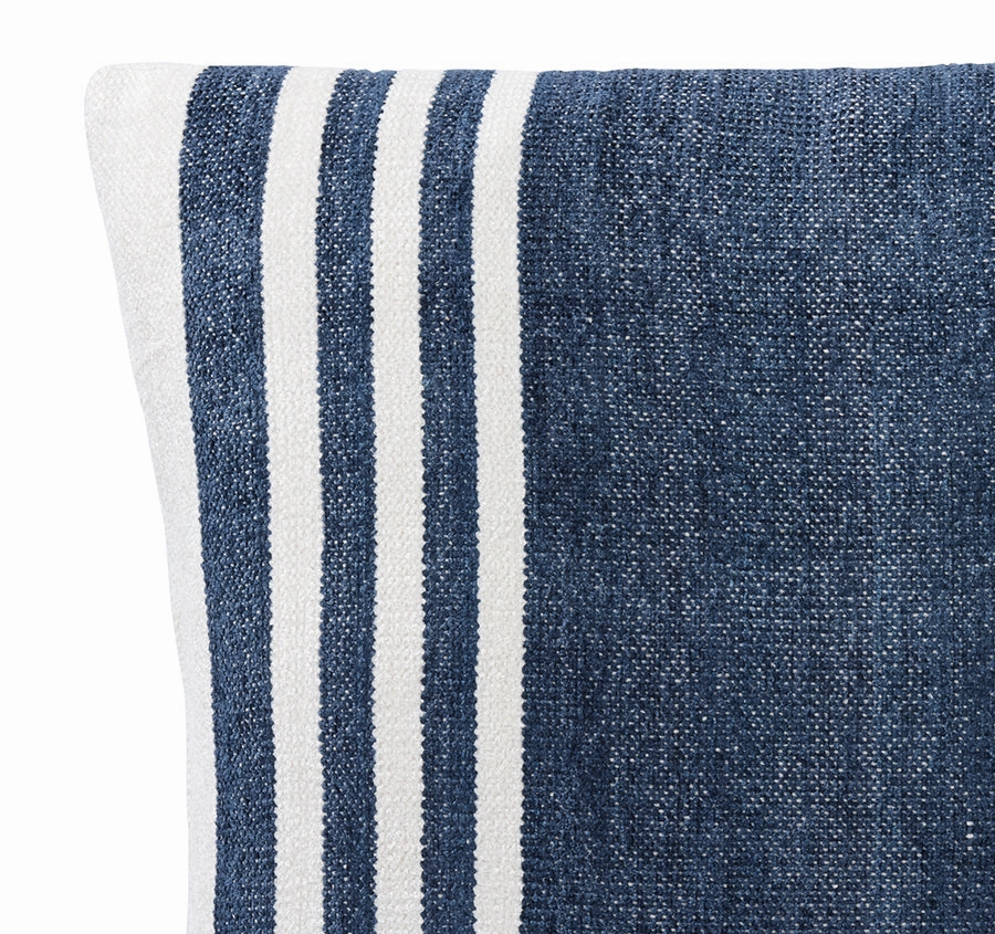 Rhode Island Stripe 50x50cm Filled Cushion Navy