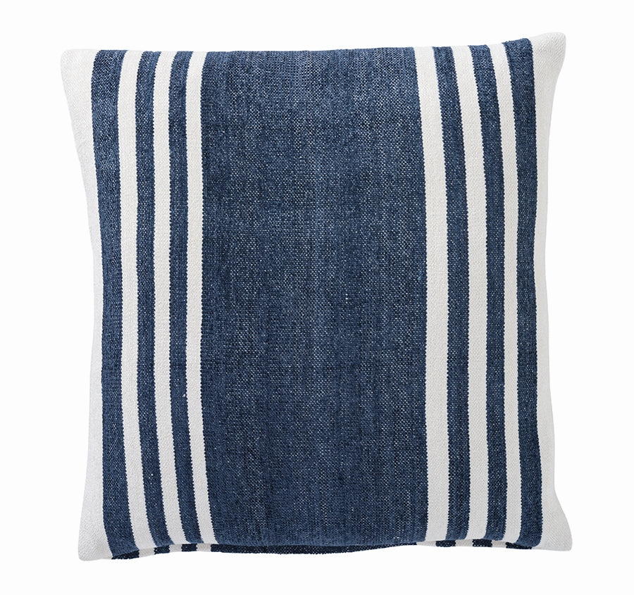 Rhode Island Stripe 50x50cm Filled Cushion Navy