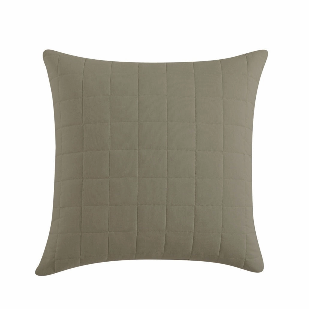 Rhodes Moss European Pillow Sham by Logan & Mason