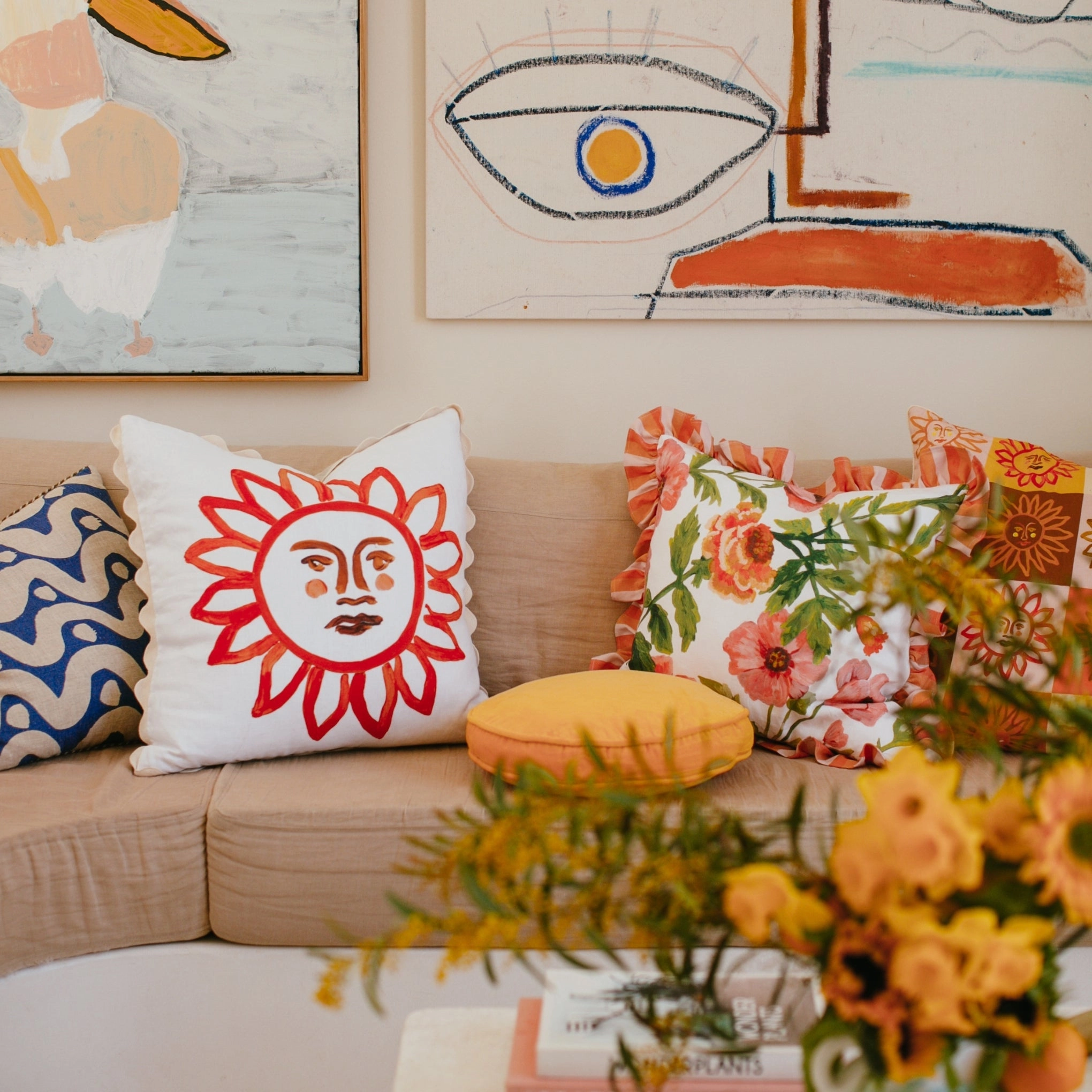 Ringo Linen Cushion