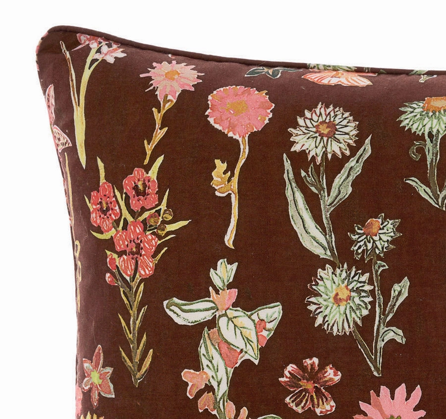 Rita 40x60cm Filled Cushion Cacao