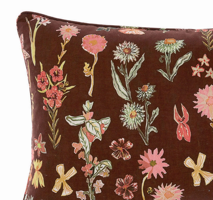 Rita 40x60cm Filled Cushion Cacao