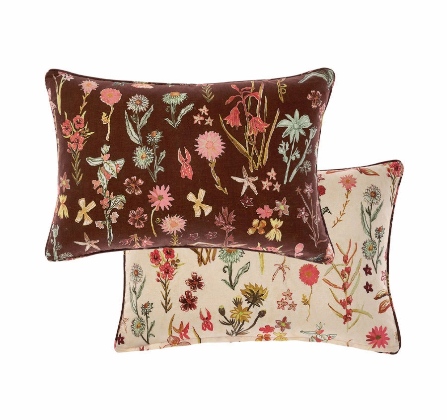 Rita 40x60cm Filled Cushion Cacao