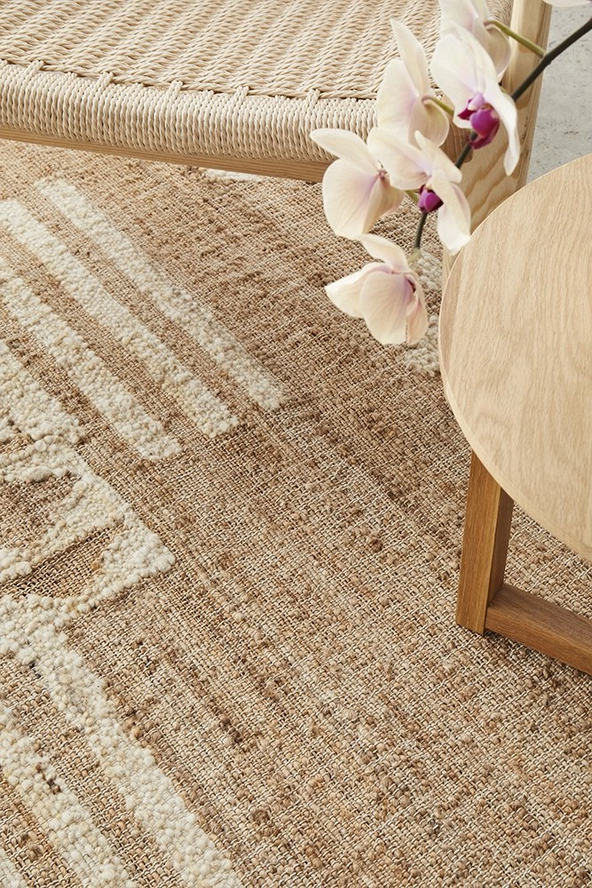 Sahara Abel Rug (Natural) by Rug Culture