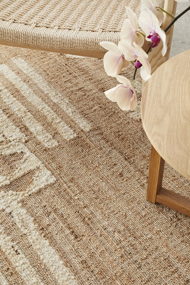 Sahara Abel Rug (Natural) by Rug Culture