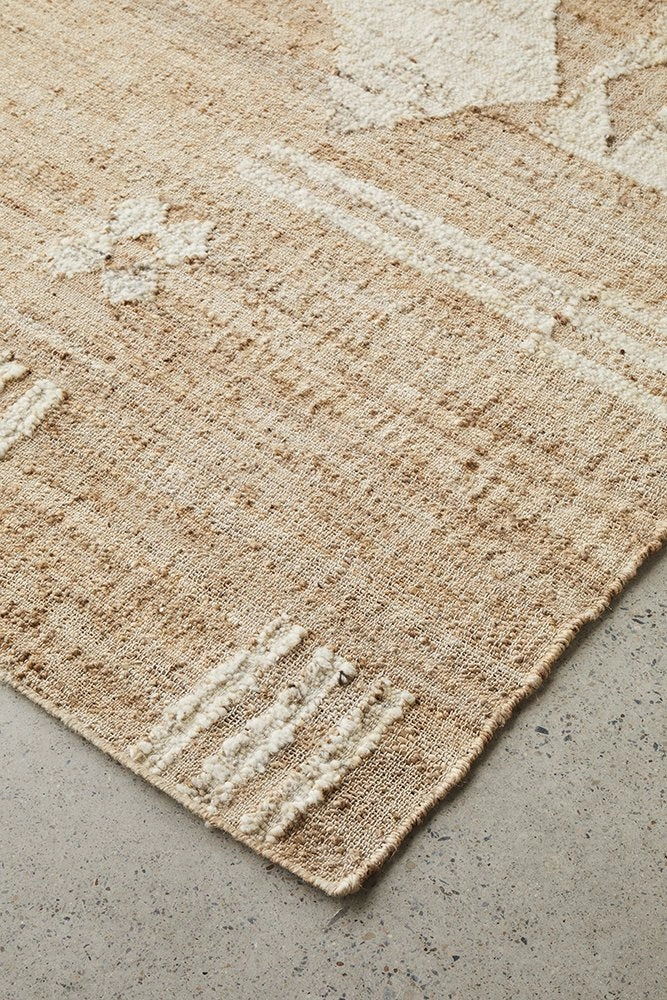 Sahara Abel Rug (Natural) by Rug Culture