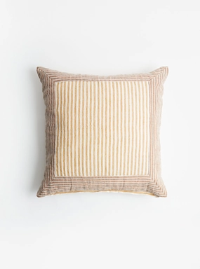 Saint Tropez Cushion Natural/Rust