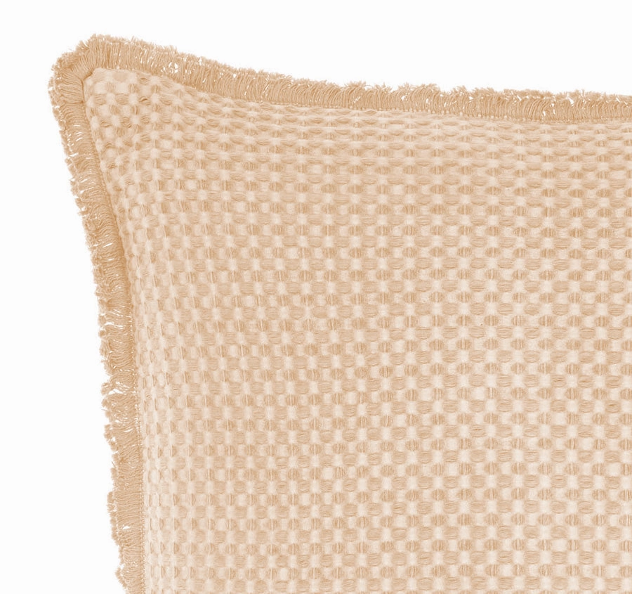 Saltwater 45x45cm Filled Cushion Pale Peach