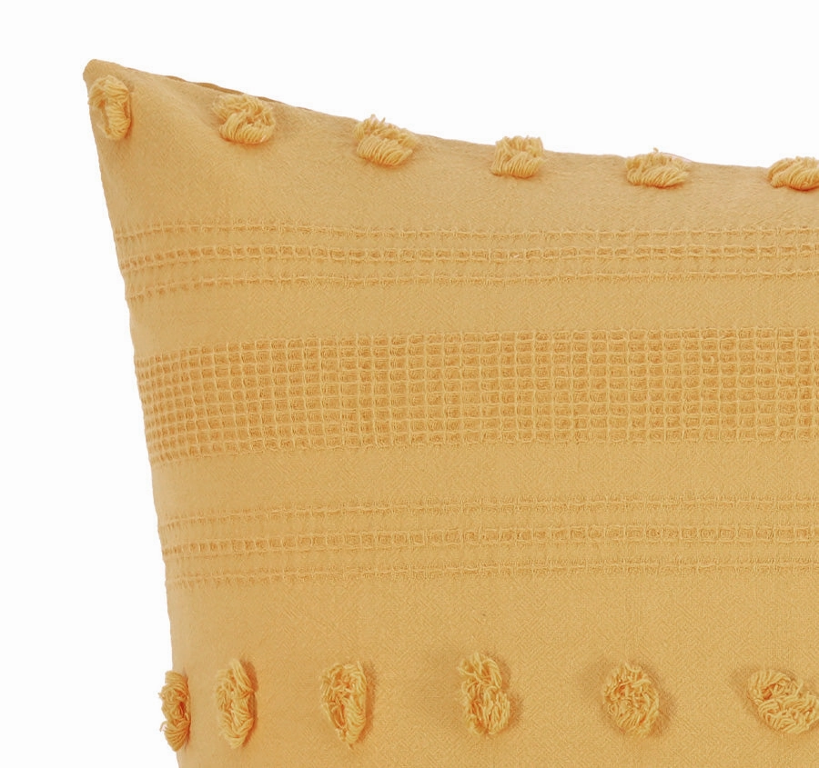 Sans Sovci European Pillowcase Ochre