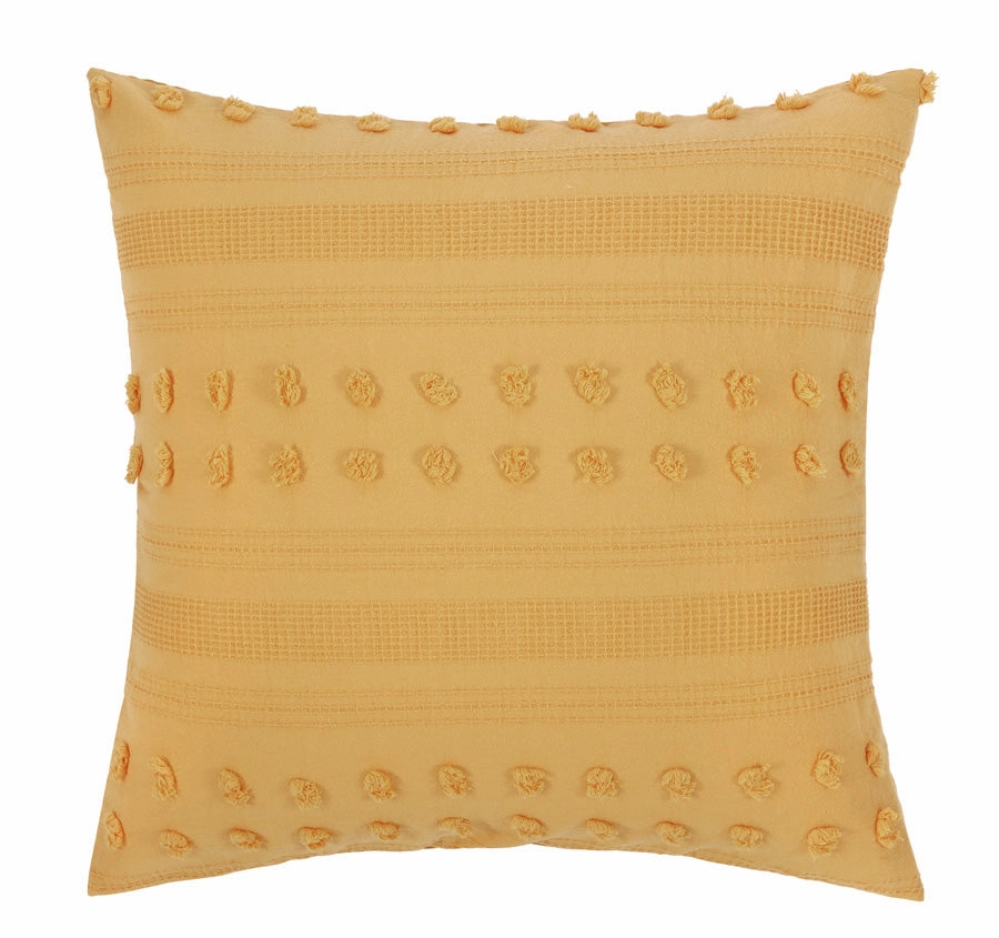 Sans Sovci European Pillowcase Ochre