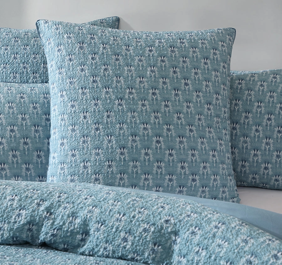 Santa Fe European Pillowcase Teal