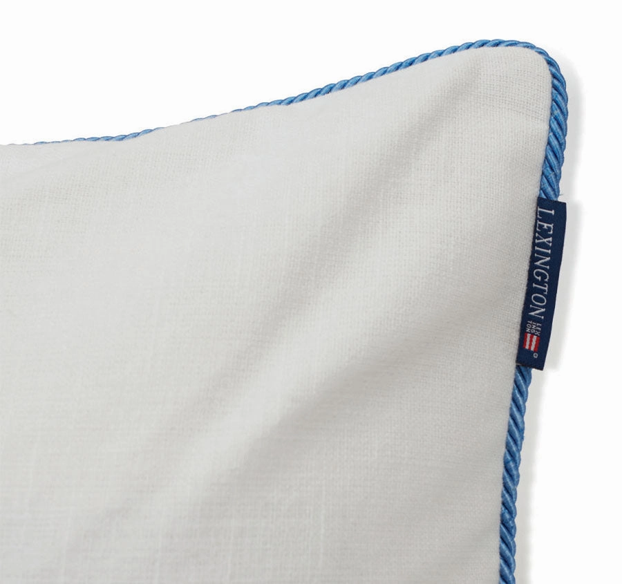 Sea Shell 50x50cm Filled Cushion White and Blue