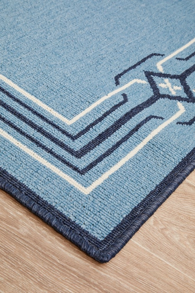 Seaside 6666 Rectangle Rug (Blue) by Rug Culture