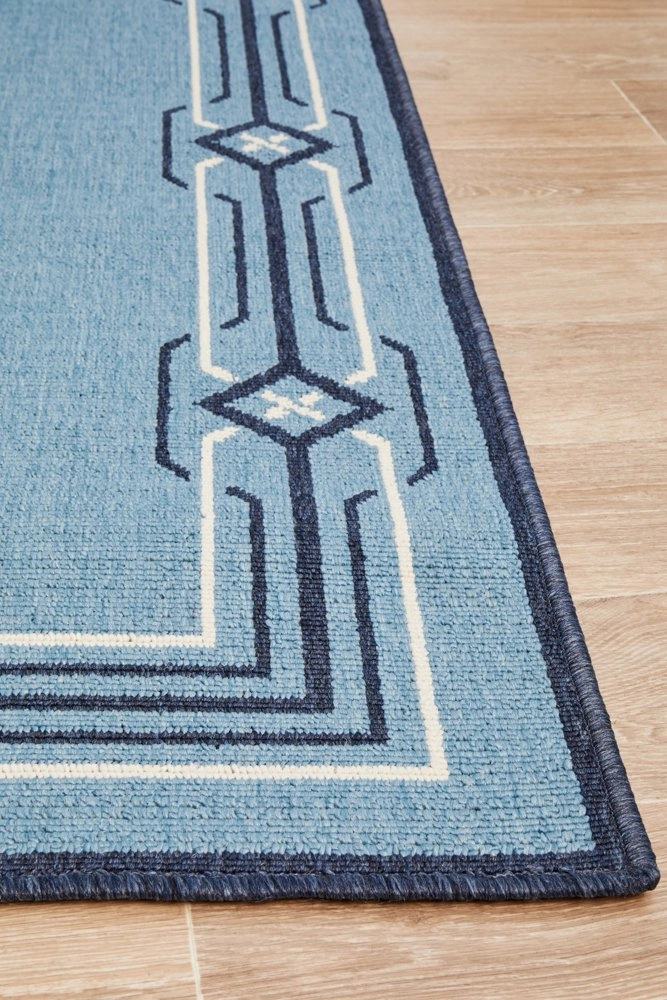 Seaside 6666 Rectangle Rug (Blue) by Rug Culture