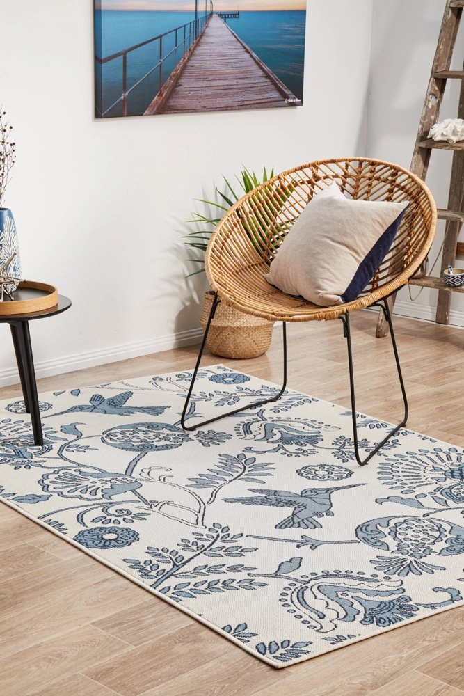 Seaside 7777 Rectangle Rug (White) by Rug Culture