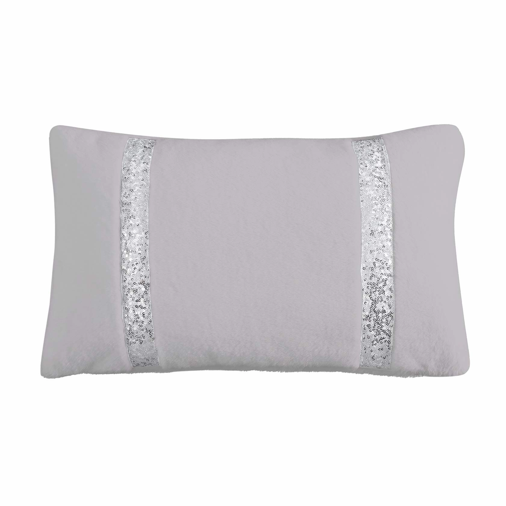 Seville Silver Long Cushion by Logan and Mason Platinum