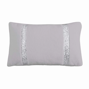 Seville Silver Long Cushion by Logan and Mason Platinum