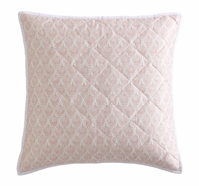 Shelby European Pillow Sham Rose