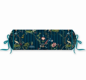 Singerie 22x70cm Filled Roll Cushion Dark Blue