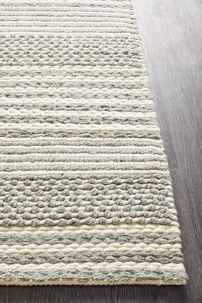 Skandi 313 Rug (Silver) by Rug Culture