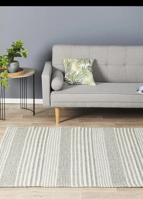 Skandi 313 Rug (Silver) by Rug Culture