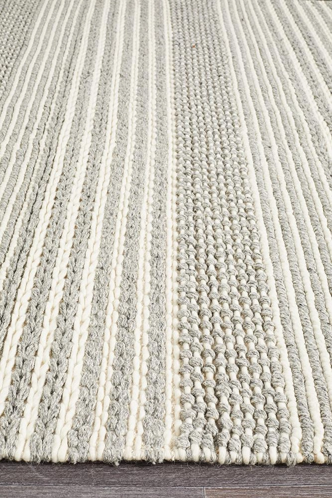 Skandi 313 Rug (Silver) by Rug Culture