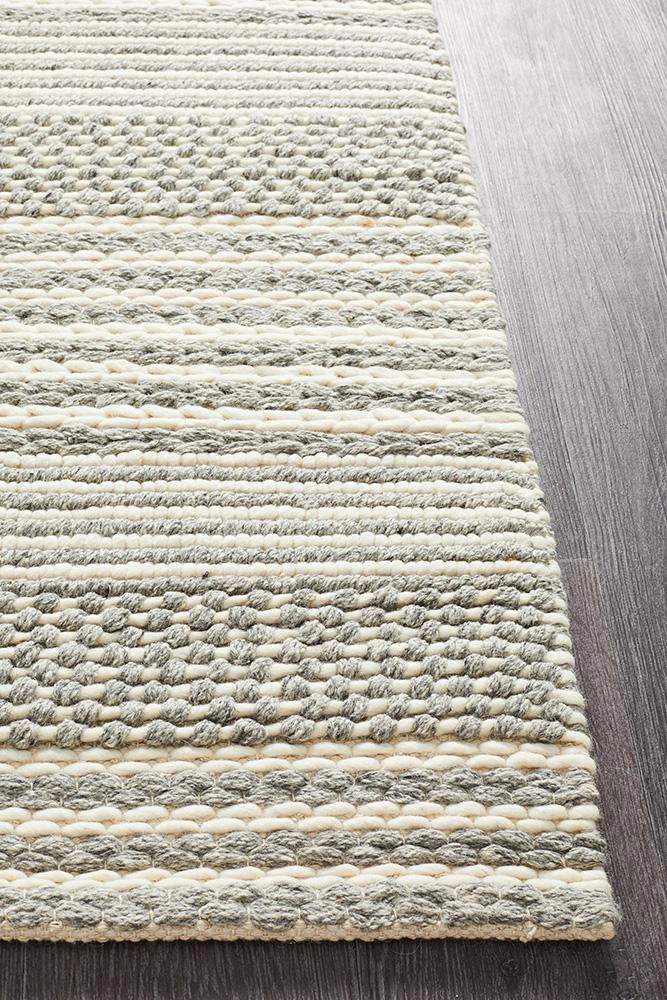 Skandi 313 Rug (Silver) by Rug Culture