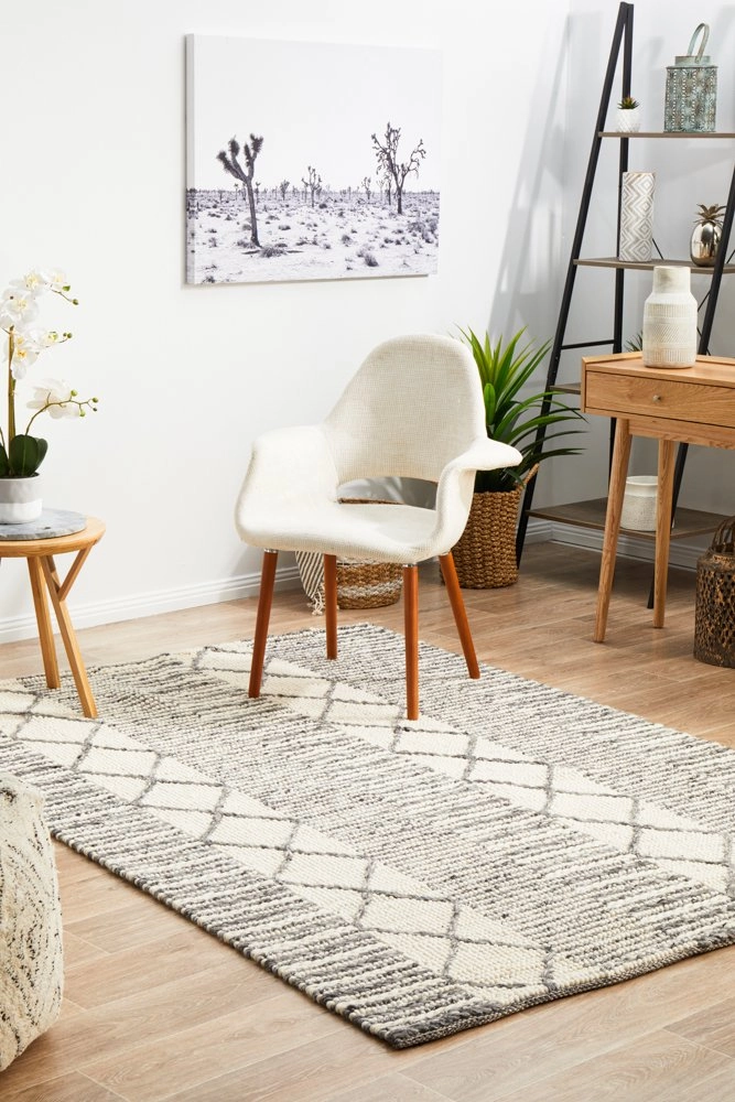 Skandi 316 Rug (Grey) by Rug Culture