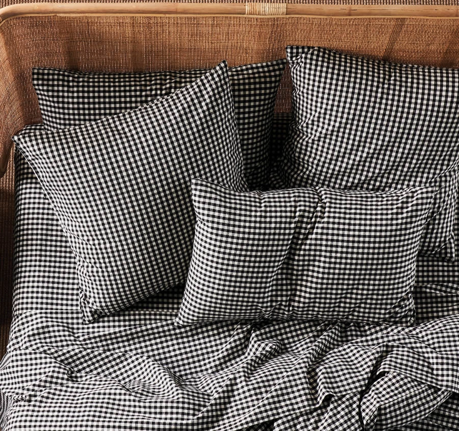 Springsteen European Pillowcase Black