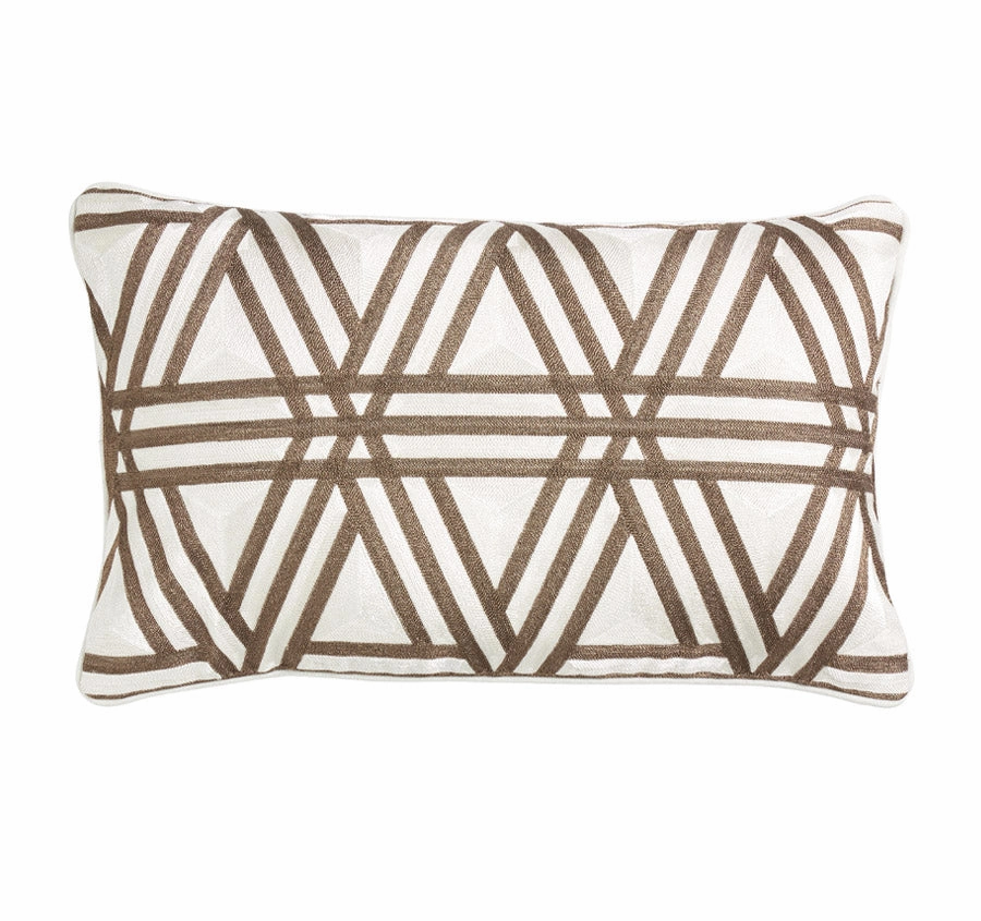 St Barths Mirage 30x50cm Filled Cushion Sand