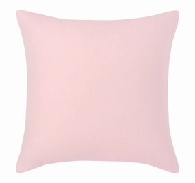 Stonewashed French Linen European Pillowcase Blush