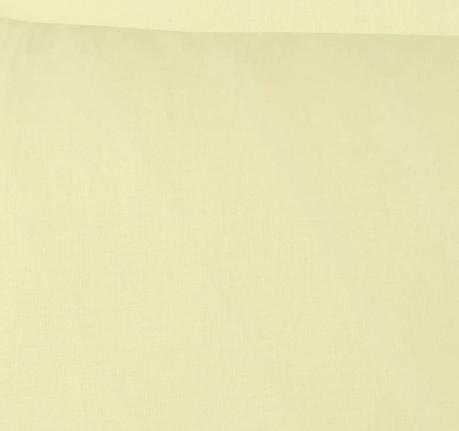 Stonewashed French Linen Standard Pillowcase Pair Butter