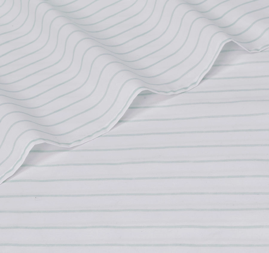 Stripe Sheet Set Range Chambray
